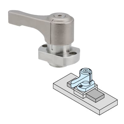 HEAVY DUTY ONE TOUCH PUSH LOCK CLAMPS
